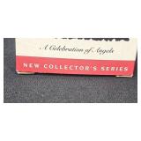 Set of 4 Hallmark Keepsake Celebration of Angels Ornaments with Boxes and Extra Angel Figurine