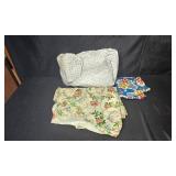 Assorted Tablecloths and Decorative Linens Collection