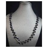 Set of 2 Beaded Necklaces and 3 Pairs of Earrings - display not inc