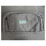 Assorted Bag and Accessory Lot with Panama Cap, Sunglasses, Wallet w Box and Embroidered Tote