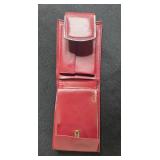 Assorted Bag and Accessory Lot with Panama Cap, Sunglasses, Wallet w Box and Embroidered Tote