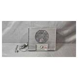 Mixed Lot of Vintage Radios, Scanners, Power Supplies, and Clip-On Lamps