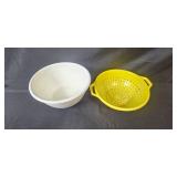 Collection of Kitchenware Items Including Glass Cutting Boards, Mixing Bowls, and Storage Containers