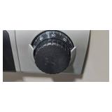 Sentry 6330 Professional Quality Safe with Dial Lock 22x17x17 Inches - combination needs to be reset