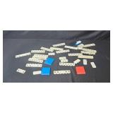 Vintage Moon Base Toy Building Parts Assortment