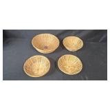 Collection of Assorted Woven Baskets