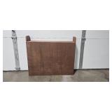 Wooden 2-Shelf Display Unit with 27 Assorted Cassette Tapes