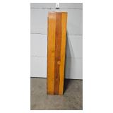 Wooden Storage Cabinet with Shelves 64x30x13 Inches