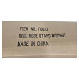 Workbench Lot with Metal Drawer Organizers, Wheels, Red Fuel Can, and Hardware