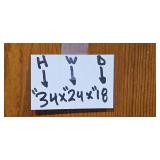 Rolling Metal Utility Cart with Assorted Cleaning Supplies