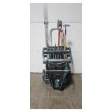 Garden Brand Rolling Garden Tool Cart with Assorted Tools