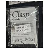 Misc Jewelry Lot with Scarf Clips/Clasps, Stud Earrings, and Charms