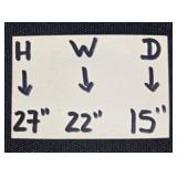 Lot of 3 VCR Players with Cords, Headphones, and Wooden Stand