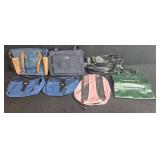 Collection of Travel Bags and Handbags including Samsonite, GBags, and Giani Bernini