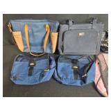 Collection of Travel Bags and Handbags including Samsonite, GBags, and Giani Bernini