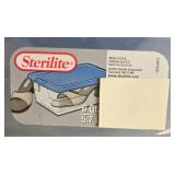 Set of 4 Assorted Storage Totes Sterilite Rubbermaid Sorbet