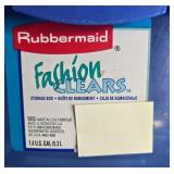 Set of 4 Assorted Storage Totes Sterilite Rubbermaid Sorbet