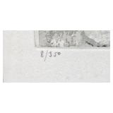 Pair of Y. Hubbelinck Framed Signed Limited Edition Etchings