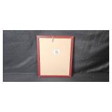 Pair of Framed Floral Prints - Balaz Signed and Vintage Botanical