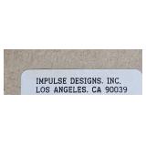 Pair of Framed Floral Prints - Balaz Signed and Vintage Botanical