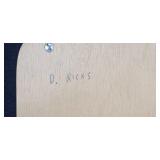 Anchor Hocking Essex Glasses and Wooden Serving Tray Set