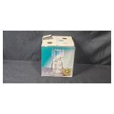 Anchor Hocking Essex Glasses and Wooden Serving Tray Set