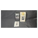 Westminster Model 1120 Portable AM/FM TV Sound Radio with Box and Vintage Grandmar Radio