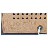 Westminster Model 1120 Portable AM/FM TV Sound Radio with Box and Vintage Grandmar Radio