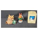 Holiday Plush Toys, M&M Characters, and Hallmark Ornament Lot