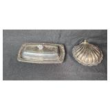 Collection of Vintage Silver Plate Tableware and Decorative Pennsylvania Plaque