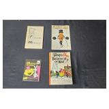 Collection of Vintage Paperback Books Including Magic Tricks and Joke Books