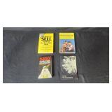 Collection of Vintage Paperback Books Including Magic Tricks and Joke Books