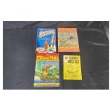 Vintage Electronics Comic Books, Science Puzzlers, Emergency Radio Kit & Rubber Band Ball Lot