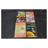 Vintage Electronics Comic Books, Science Puzzlers, Emergency Radio Kit & Rubber Band Ball Lot