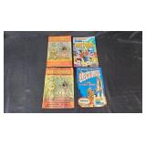 Vintage Electronics Comic Books, Science Puzzlers, Emergency Radio Kit & Rubber Band Ball Lot