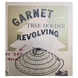 Misc Christmas Decor Inc VTG Revolving Tree Stand (untested)
