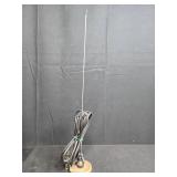 Realistic Patrolman-6 Radio with Antenna, Assorted Cables, and Ham Radio Manuals