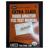 Realistic Patrolman-6 Radio with Antenna, Assorted Cables, and Ham Radio Manuals