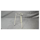 Assorted Science Lab Glassware, Test Tube Racks, and Stone Turtle Figurine