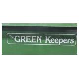 Green Keepers Garden Cart with Planters, Watering Can, Flags and Gardening Accessories
