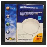 TapLight Big Value 6-Pack Push Lights and Ecologista Decorative Fluorescent Ceiling Light