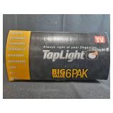 TapLight Big Value 6-Pack Push Lights and Ecologista Decorative Fluorescent Ceiling Light