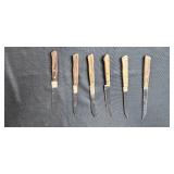 Mixed Lot of Electric Knives and Vintage Kitchen Utility Knives