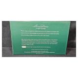 Vintage Holiday Decoration Collection with Porcelain Figurine and Angel Box