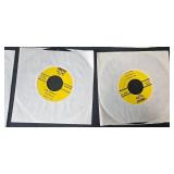 Collection of 12 AMECO Code Course 45 RPM Records and Vintage Kids 45s