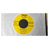 Collection of 12 AMECO Code Course 45 RPM Records and Vintage Kids 45s