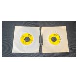 Collection of 12 AMECO Code Course 45 RPM Records and Vintage Kids 45s