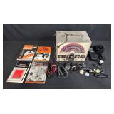 Vintage ARRL Radio Manuals, Kenwood Scanner, and Heathkit Signal Generator Lot