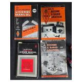 Vintage ARRL Radio Manuals, Kenwood Scanner, and Heathkit Signal Generator Lot