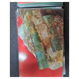 Assorted Coin Lot with Foreign and US Coins and Mineral Postcard Set